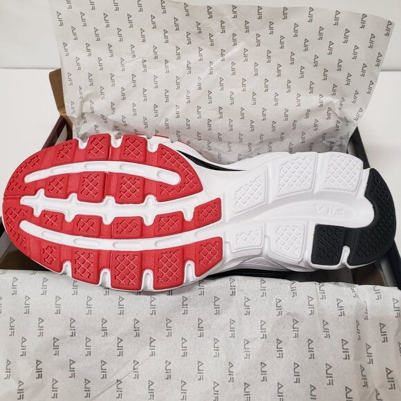 Fila Men's Memory Stir up Running Shoe in Black/Red/White Size 8.5 Medium - Picture 7 of 7